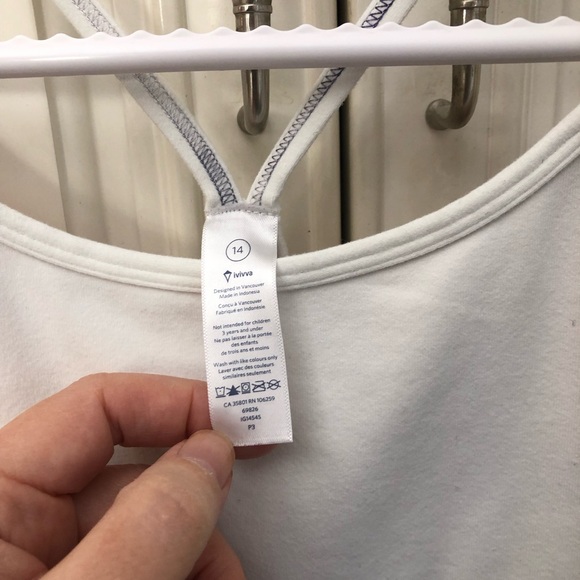 Ivivva by Lululemon Tumblin Y girl’s tank top - Picture 9 of 10